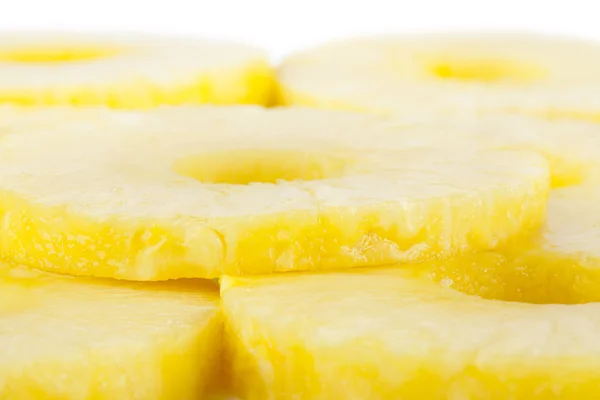 Closeup tranches d'ananas — Photo