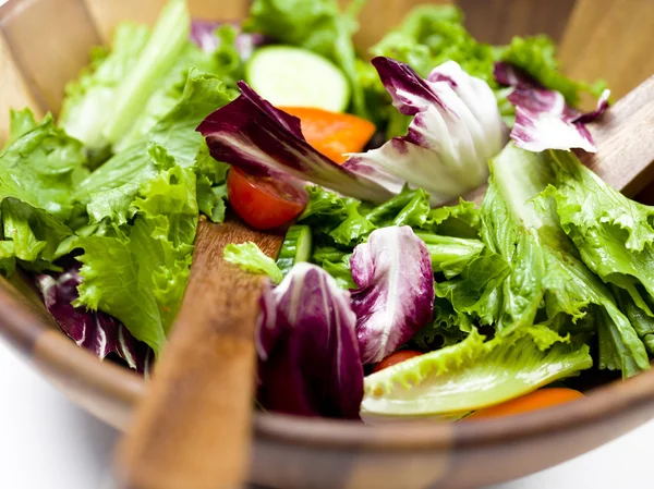 Large bowl of salad — Zdjęcie stockowe