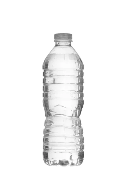 Garrafa de plástico cheia de água — Fotografia de Stock