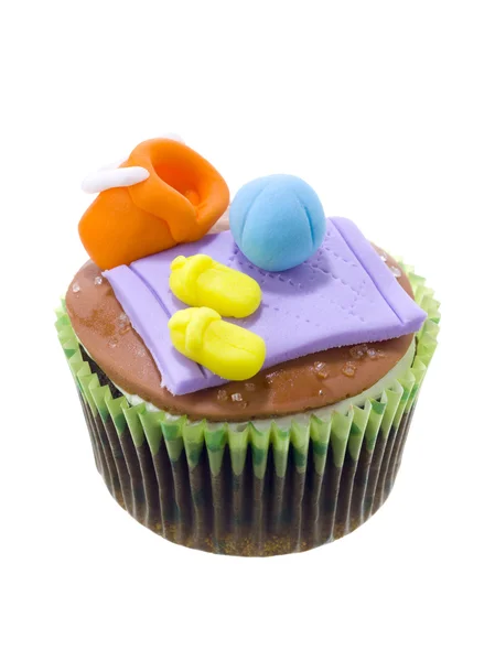 Dekorativa glasyr cupcake — Stockfoto