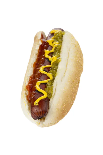 Hotdog smörgås — Stockfoto