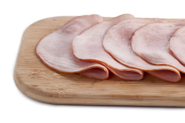 Spiral sliced ham — Stock Photo, Image