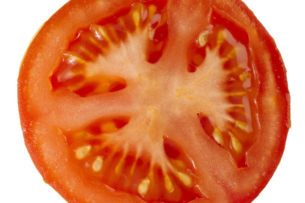 Tomatenscheibe — Stockfoto