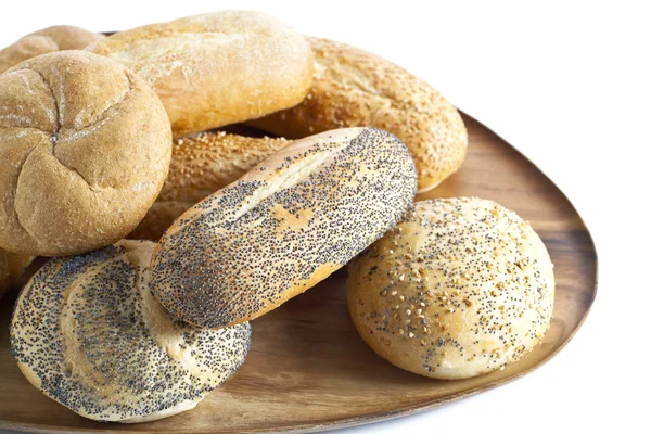 Nahoru úzkou bochník chleba — Stock fotografie