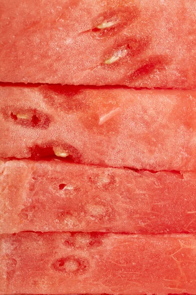 Closeup plátky melounu — Stock fotografie