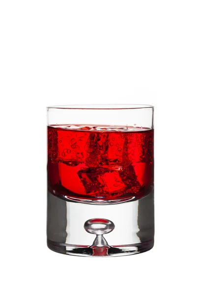 Bebida vermelha — Fotografia de Stock