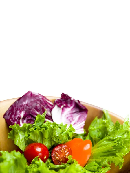 Grönsakssallad på skål — Stockfoto
