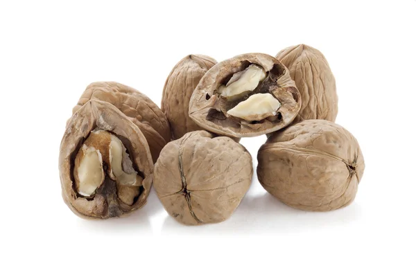 Walnuts close up — Stock Photo, Image