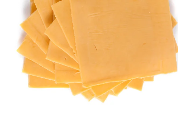 Plátky sýru čedar — Stock fotografie
