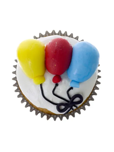 Balloon cupcake — Stock Photo, Image
