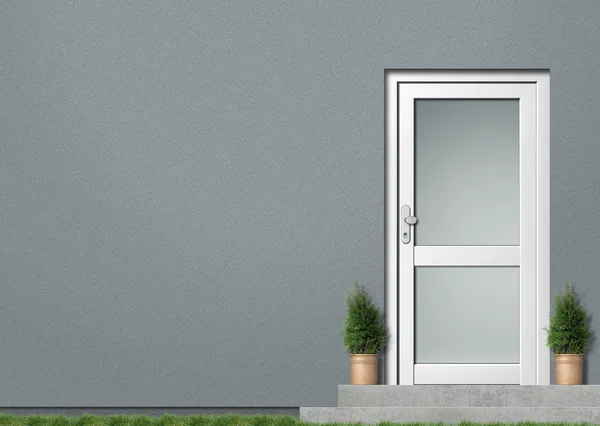 Ingången grå — Stockfoto