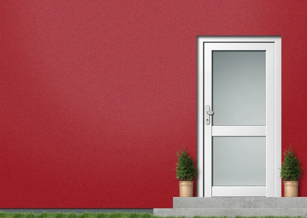 Entrance red — Stock Photo, Image