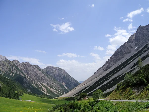 Hahntennjoch mountain pass — Stock Photo, Image
