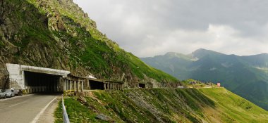 Panorama Transfagarasan clipart