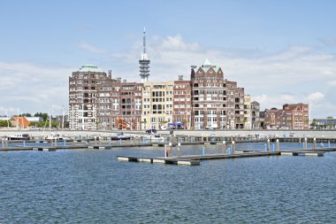 Hollanda waterfront, ortaçağ binaları