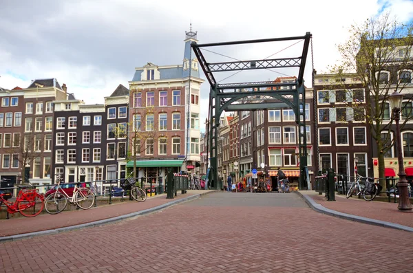 Amsterdam en los Países Bajos —  Fotos de Stock