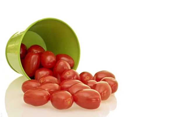 Balde cheio de tomates — Fotografia de Stock