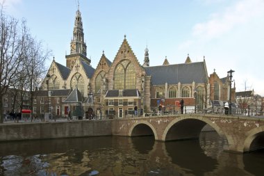 Hollanda Amsterdam 'daki Noorderkerk