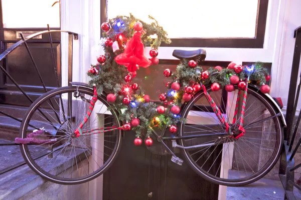 飾られた自転車 — ストック写真
