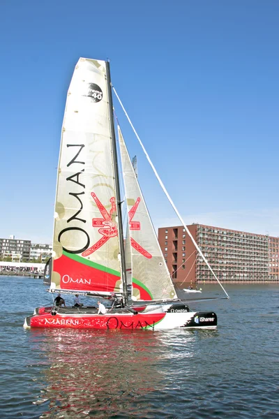 IShares-cup världen slutliga extrema catamaran race — Stockfoto