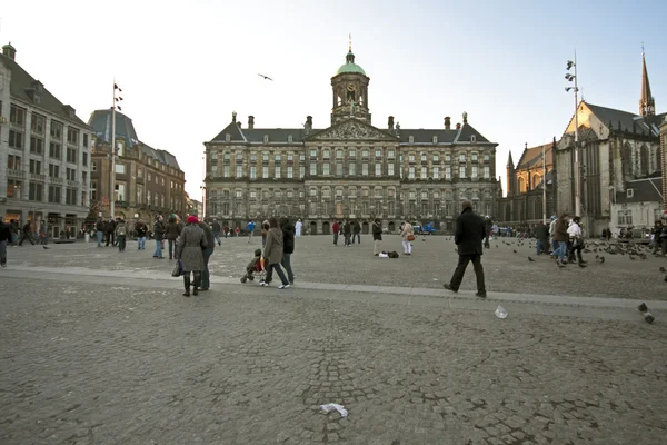 Stadsgezicht uit Amsterdam in Nederland — Stockfoto