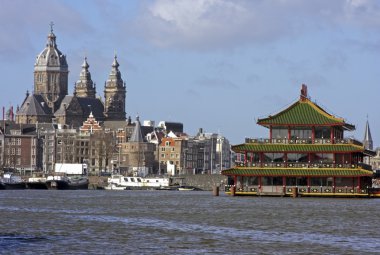 Hollanda, Amsterdam 'dan şehir manzarası