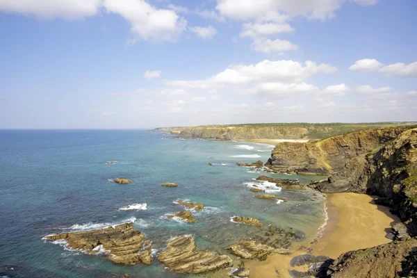 Vista en la costa de Portugal Imagen de archivo