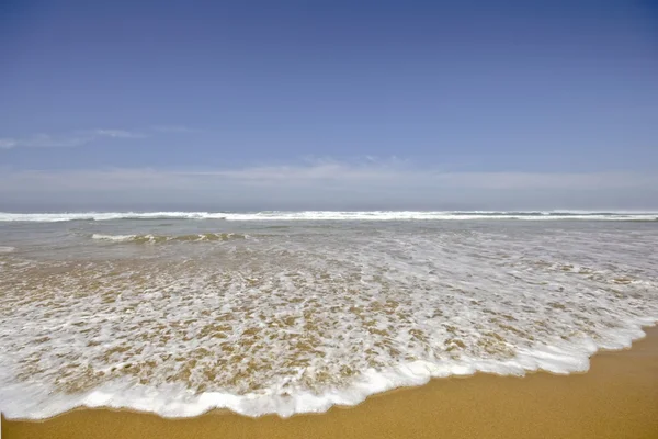 stock image Ocean waves at the atlantic ocean in Portugal