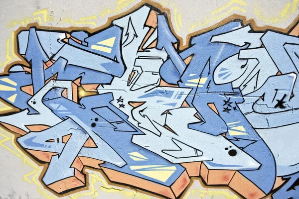 Graffiti en la pared — Foto de Stock