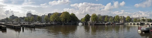 stock image Panorama Amsterdam innercity in the Netherlands