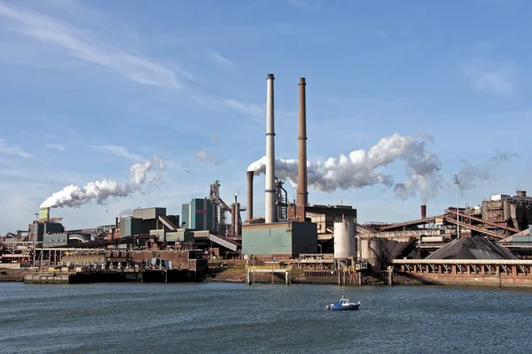 Промислові середовища в Нідерландах — стокове фото
