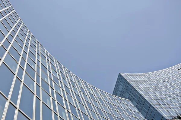 Rund glassbygning i Amsterdam Holland – stockfoto