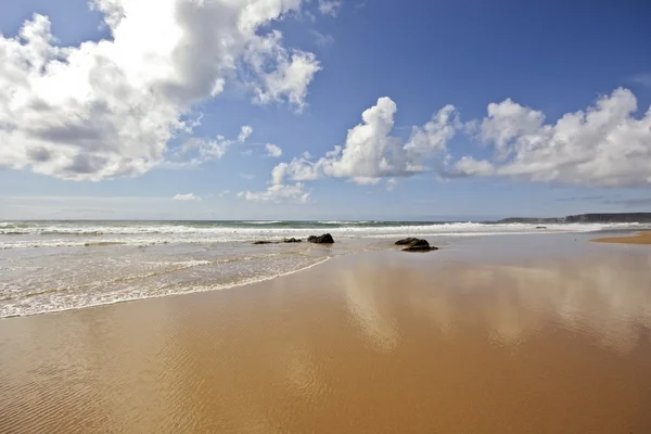 Oceano Atlantico in Portogallo — Foto Stock