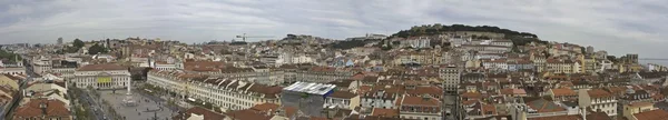 Panoramic view from Lisbon in Portugal — Stock Photo, Image