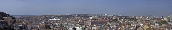 Panoramisch uitzicht vanaf Lissabon in portugal — Stockfoto