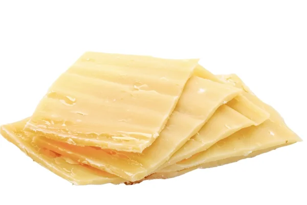 Dutch cheese isolated on white — Stock Photo, Image