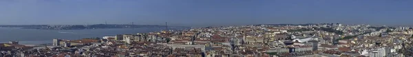 Panoramic view at Portimao city and harbor in the Algarve in Portugal — Stock Photo, Image