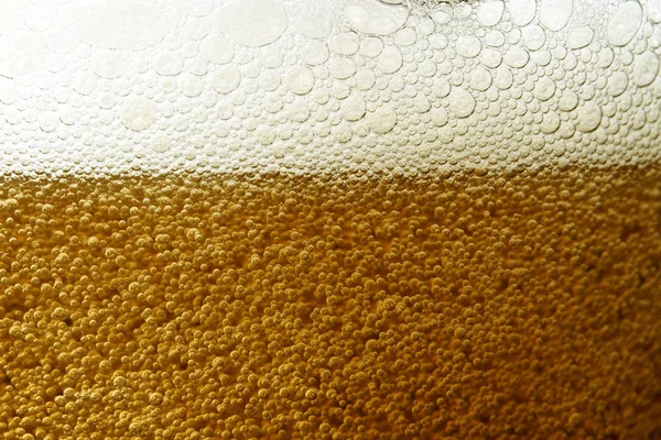 Bier-Hintergrund hautnah — Stockfoto