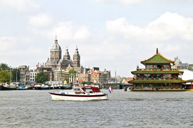 Hollanda, Amsterdam 'dan şehir manzarası