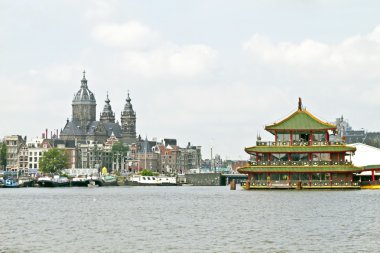 Hollanda, Amsterdam 'dan şehir manzarası