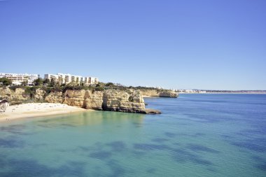 armacao de pera Portekiz algarve içinde plajda