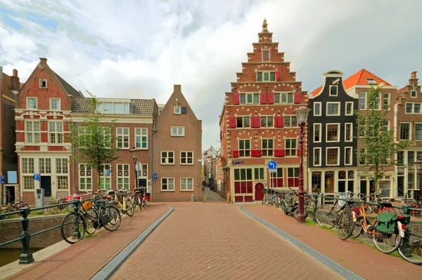Γραφικό της πόλης από το Άμστερνταμ στην Ολλανδία — Φωτογραφία Αρχείου
