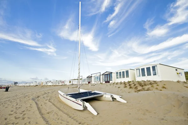 Pequeñas casas de playa — Foto de Stock