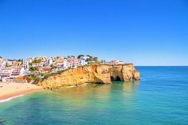 The village Carvoeiro in Portugal clipart