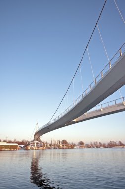 The Nescio Pedestrian bridge clipart