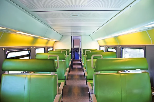 stock image Train interior