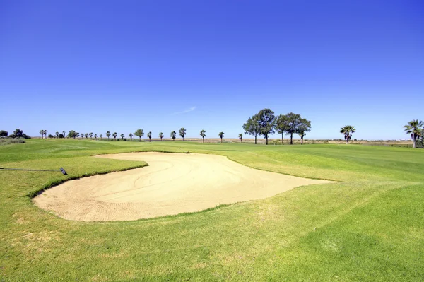 Algarve 포르투갈에 골프 코스 — 스톡 사진