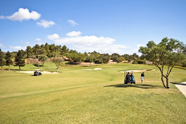 Pole golfowe w algarve, Portugalia — Zdjęcie stockowe