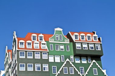 Hollanda Hollanda tipik ortaçağ cepheler
