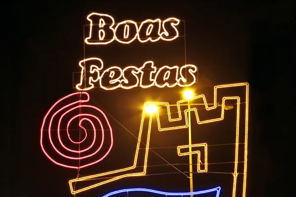 Boas Festas - Happy holidays — Stock Photo, Image